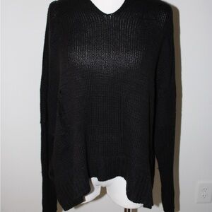Black Knit Sweater